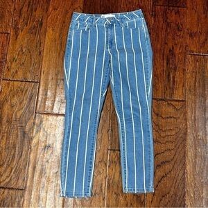 RSQ Jeans women’s cali high rise striped jeans